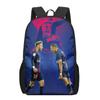 Mochila Messi Mundial de Fútbol Alrededores Mochila Escolar para Estudiantes Gran Capacidad Poliéster Mochila Reductora de Carga Bolsa para Computadora Dibujos Animados
