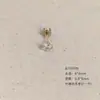 Venta Caliente de Verano Aretes para Cartílago del Oído Aretes de Acero de Titanio para la Cóclea Aretes con Atmósfera Dulce Cuidado del Agujero del Oído Accesorios para Pendientes Venta al por Mayor