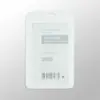 Portatarjeta de Identificación para el Trabajo con Cordón Retráctil, Plástico para Insignia de Empleado con Hebilla de Fácil Extracción, Tarjeta de Identificación Personalizada con Hebilla de Seguridad Desprendible