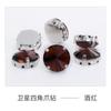 Yiwu Fabricante de Strass Garra de Satélite Atacado Vestido de Noiva Chapéu Acessórios de Cabelo Acessórios Feitos à Mão com Furos Strass Costurados à Mão Strass Brilhantes