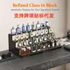 Suporte de Exibição Multicamadas de Acrílico Transfronteiriço, Montagem Sem Ferramentas, Caixa de Exibição para Perfumes, Organizador e Rack de Armazenamento de Especiarias Feito à Mão