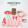 Traje de doctor de fábrica para niños, equipo médico, estetoscopio, casa de juegos para niños, simulación, dentista para niña, juguete, venta al por mayor