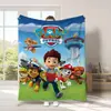 Serie Animada Manta de Franela Amazon Manta de Siesta para Niños Estampado de Paw Patrol Transfronteriza Más Vendida Manta para Todas las Estaciones