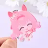 Merchandise Fofo de Desenho Animado Chaveiro Macio de Acrílico Criativo Pingente de Anime Personalizado Dupla Face Bidimensional Di