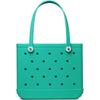 Bolsa de Agujeros de Eva Personalizada de Venta Caliente Transfronteriza, Bolsa de Playa Impermeable de Gran Capacidad, Accesorios DIY, Bolso de Mano, Almacenamiento para Compras