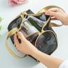 Malha Bolsa de Grande Capacidade Cosméticos Lavagem Saco de Armazenamento Viagem Praia Saco de Banho Saco de Arrumação Bolso de Armazenamento