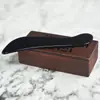 Tabletas raspadoras de cuerno natural para todo el cuerpo, dragado universal de los meridianos de la espalda, columna cervical, cara, masaje facial de belleza, tabla raspadora