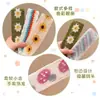 Faixa de Cabelo de Tricô Floral de Alta Qualidade 2026 com Velcro para Arrumar Cabelos Soltos, Faixa de Cabeça Floral Colorida Estilo Pastoral para Mulheres