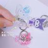 Nuevo llavero Sanrio estilo antiguo coolomi Hello Kitty colgante acrílico para bolso para regalo de novia