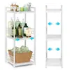Estantería de Almacenamiento de Hierro Personalizada con Acabado de Cinco Capas Antióxido, de Pie, para Montaje en Casa, Sala de Estar, Cocina