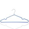 Mingqian nano bold plástico dipping non-slip metal roupas cabide roupas secagem cabide seda molhado e seco dupla uso cabide venda quente