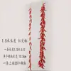 Brochetas Simuladas Falsas de Maíz, Pimiento, Ajo, Cacahuete, Verduras, Brochetas de Frutas, Decoraciones para Restaurantes y Casas de Campo, Modelos para Colgar en la Pared