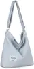 Bolsa de Lona Literaria Transfronteriza Moderna para Mujer Simple de Gran Capacidad Portátil para Hombro Cruzada Tote Personalizada Bolsa León Ling