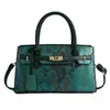 Bolsas Transfronteiriças Bolsas Femininas 2025 Novas Bolsas Femininas com Padrão de Crocodilo Bolsa de Ombro Transversal Bolsas Femininas com Padrão de Leopardo Padrão de Cobra Bolsas Femininas