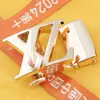 Fivela Automática Masculina Hongsheng Qualidade Letra Liga de Zinco Cabeça de Fivela Cabeça de Fivela Casual Masculina Atacado