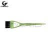 Pincel de tingimento de fibra vegetal da Amazon com ponta e furo, pente de tingimento de cabelo de um lado, pincel especial para salão de beleza, óleo para tingimento de cabelo