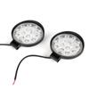 Lámpara de trabajo redonda externa luz fuerte lámpara de modificación frontal LED lámpara de motocicleta lejana y cercana ajustable foco frontal
