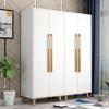 Manija Americana 1 m Super Larga Manija Falsa de Aluminio Negro Manija Larga para Puerta de Armario Simple Moderna Manija de Cajón de Gabinete