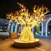 Luz de modelagem de LED Árvore de Natal Cristal Paisagem Árvore Luz Parque Praça Luz decorativa À prova d'água Paisagem Luz Pátio Atmosfera