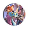 Zootopia Judy Zorro Nick Leopardo Oficial de Policía Insignia Linda