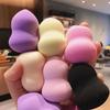 Esponja de Beleza Atacado Fabricante, Uso Duplo para Aplicação Seca e Úmida, Ultra Macia e Delicada, Não Absorve Pó, Esponja de Beleza para Viagem, Limpa e Higiênica