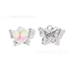 Accesorios de Colgante de Mariposa Elfa Incrustada de Aleación DIY Venta Caliente Adornos para Pendientes Cadena de Teléfono Llavero Colgante Hecho a Mano
