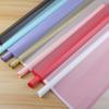 Tanabata Día de San Valentín Papel de Envoltura de Flores Impermeable Material BOPP Plástico Película de Envoltura Color Pulido Papel Niebla