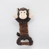 2023 Novo Produto Transfronteiriço Hipopótamo Som Cachorro Brinquedo Esticável Rebote Cabo de Guerra Interativo Sibilo Pelúcia Brinquedo para Pet