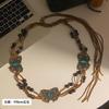 Cinturón de Mariposa Bohemio Vintage Estilo Étnico Vestido Decorativo Versátil Cadena de Cintura Nicho de Alta Gama