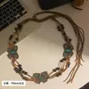 Cinturón de Mariposa Bohemio Vintage Estilo Étnico Vestido Decorativo Versátil Cadena de Cintura Nicho de Alta Gama