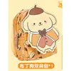 Mini mochila pequeña juego completo mochila de cosas súper pequeñas set de papelería juguete para niña modelo de artículos pequeños de simulación