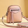 Bolso Pequeño de Hombro para Teléfono Móvil para Mujer 2025 Nuevo Mini Bolso de Hombro de Moda Bolso Cruzado Pequeño Práctico con Múltiples Compartimentos