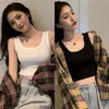 Fábrica una generación de nuevo camisola de verano para mujer corta que expone el ombligo camisa base para llevar debajo de chaqueta chaleco pequeño
