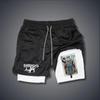 Amazon Comercio Electrónico Transfronterizo Más Vendidos Shorts de Verano Estampado Digital 3D para Hombre Doble Capa Transpirables Casuales