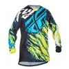 Nova Roupa Fly Downhill, Absorvente de Suor e de Secagem Rápida Roupa de Mountain Bike de Manga Longa para Verão para Homens e Mulheres, Roupa de Corrida Off-Road, Roupa de Ciclismo