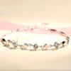 Zhen Rong Tmall más vendido versión coreana de pulsera de amor Roma chapada en plata 925 joyería de plata para mujer venta al por mayor una generación de cabello