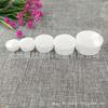 10g 20g 20g 50g 100g pote de creme plástico pote de pomada recipiente para amostra pote plástico branco