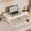 Soporte para monitor de computadora, organizador de escritorio, soporte para pantalla, base elevada, organizador de escritorio, estante de almacenamiento para estación de trabajo
