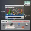 Aquário para sala de estar, aquário ecológico para peixes dourados de pequeno a médio porte, aquário para peixes tropicais, kit completo, sem necessidade de instalação, uso doméstico, aquário de fácil manutenção, atacado