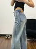 Jeans acampanados para mujer, nuevo estilo otoño 2026, tiro bajo, retro, adelgazantes, estilo americano, modernos, elásticos, elegantes pantalones acampanados