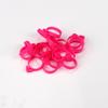 Bolsa de Pastelería con Anillo Fijo de Crema Anillo Auxiliar Anillo Fijo de Silicona Lazo para Bolsa de Pastelería Anillo Sellador de Silicona