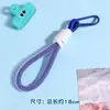 Cordão Trançado de Fivela Dupla para Celular, Pingente para Mochila, Câmera, Acessório Anti-perda para Celular, Chaveiro Universal para Capa de Celular