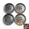 Directo de fábrica cortavientos de traje de alta gama botón de cuatro ojales Botón de stick mate venta al por mayor cuatro colores 15-25 mm