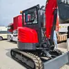 Excavadora de 4 Toneladas para Exportación de Comercio Exterior Excavadora de Minería y Relleno de Tierra con Motor Importado de Tres Cilindros Refrigerado por Agua Equipada con Cabina