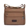 Bolsa de Lona para Carter de Negocios Maletín para Hombre Bolso Casual para Hombre Bolso de Mensajería Express Mochila Bolso Cruzado de Hombro de Gran Capacidad