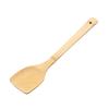 Espátula multifuncional colher de fritar utensílios de cozinha espátula colher suprimentos para barraca pá de cozinha suprimentos em forma de V bambu frigideira antiaderente bambu 10