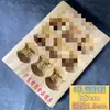 Forma de Bolo de Madeira para Uso Doméstico, Forma de Bolo com Múltiplos Compartimentos, Forma para Bolo de Pão de Ló, Forma para Bolo de Arroz Doce, Forma para Bolo de Osmanthus, Forma para Bolo do Dia Nove Duplo, Ferramenta para Forma de Bolo de Arroz Glutinoso