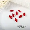 Novedad de moda Puntiagudo Atrás Suelto Diamante Accesorios para Uñas Arte al por Mayor Forma de Corazón Mezclado Decoraciones 3D para Uñas