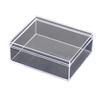 Caja Plástica Rectangular Transparente Caja Plástica Pequeña Caja de Empaque para Bastoncillos de Algodón Organizador de Almacenamiento de Objetos Pequeños con Tapa Ps Caja Pequeña Venta al por Mayor