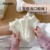 Nuevos Calcetines Cortos Blancos Lisos Versátiles de Primavera y Verano, Calcetines Blancos Cómodos y Transpirables, Calcetines Tobilleros Estilo Japonés para Estudiantes, Calcetines Finos Básicos